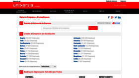 What Guiaempresas.universia.net.co website looked like in 2019 (4 years ago)