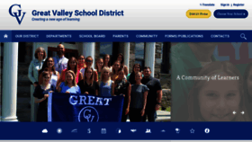 What Gvsd.org website looked like in 2019 (4 years ago)