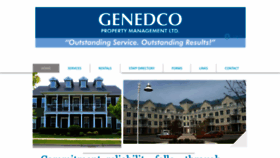 What Genedco.com website looked like in 2019 (4 years ago)