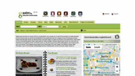 What Gastro.de website looked like in 2019 (4 years ago)