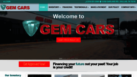 What Gemcarsinc.com website looked like in 2019 (4 years ago)