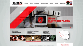 What Grupatom.pl website looked like in 2019 (4 years ago)