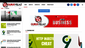 What Gurusvillaz.net website looked like in 2019 (4 years ago)