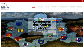What Gal-lippe.de website looked like in 2019 (4 years ago)