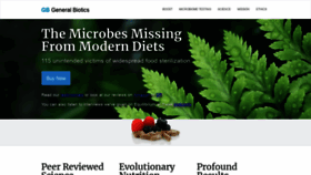 What Generalbiotics.com website looked like in 2019 (4 years ago)