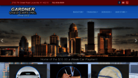 What Gardnerusedcars.com website looked like in 2019 (4 years ago)