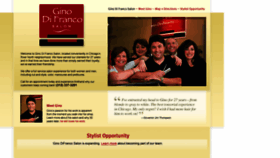 What Ginodifranco.com website looked like in 2019 (4 years ago)
