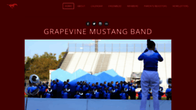 What Grapevinehsband.com website looked like in 2019 (4 years ago)