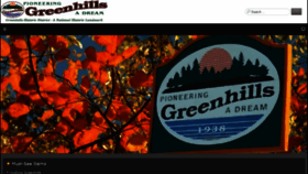 What Greenhillsohio.us website looked like in 2019 (4 years ago)