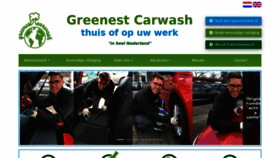 What Greenestcarwash.nl website looked like in 2019 (4 years ago)