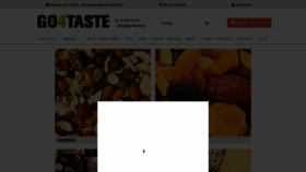 What Go4taste.pl website looked like in 2019 (4 years ago)