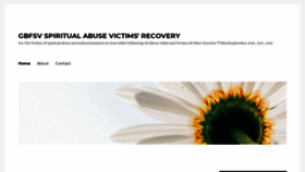What Gbfsvchurchabuse.org website looked like in 2019 (4 years ago)