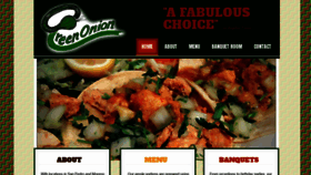 What Greenonionmexicanrestaurant.com website looked like in 2019 (4 years ago)