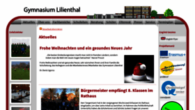 What Gymnasium-lilienthal.de website looked like in 2019 (4 years ago)