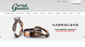 What Garrickjewelers.com website looked like in 2019 (4 years ago)