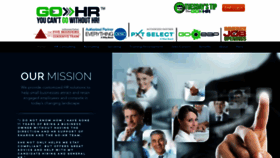 What Go-hr.biz website looked like in 2019 (4 years ago)