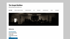 What Gospelmailbox.org website looked like in 2019 (4 years ago)