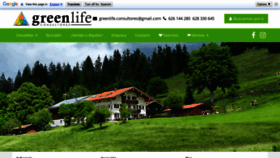 What Greenlifeconsultores.com website looked like in 2019 (4 years ago)
