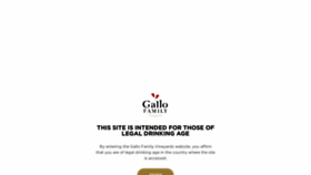 What Gallofamily.com website looked like in 2019 (4 years ago)