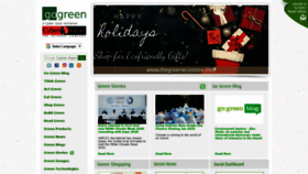 What Go-green.ae website looked like in 2019 (4 years ago)