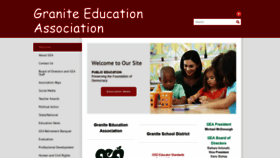 What Gea-ut.org website looked like in 2019 (5 years ago)