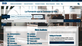 What Grupoioe.es website looked like in 2019 (4 years ago)
