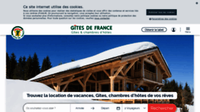 What Gites-de-france.com website looked like in 2019 (4 years ago)