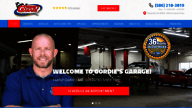 What Gordies.com website looked like in 2019 (4 years ago)