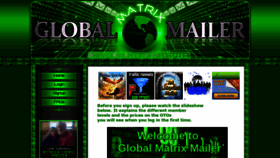 What Globalmatrixmailer.com website looked like in 2019 (4 years ago)