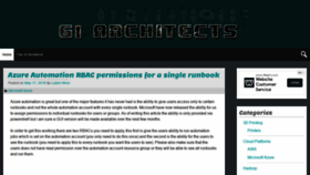 What Gi-architects.co.uk website looked like in 2019 (4 years ago)