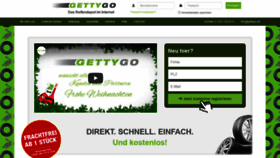What Gettygo.de website looked like in 2019 (4 years ago)