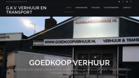 What Goedkoopverhuur.nl website looked like in 2019 (4 years ago)