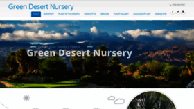 What Greendesertnursery.com website looked like in 2019 (4 years ago)