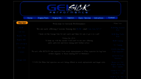 What Geisickperformance.com website looked like in 2019 (4 years ago)