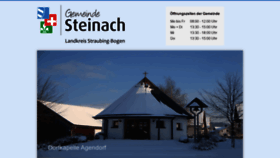 What Gemeinde-steinach.de website looked like in 2019 (4 years ago)