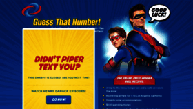 What Guessthatnumber.com website looked like in 2019 (4 years ago)