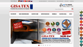 What Gisatex.de website looked like in 2019 (4 years ago)