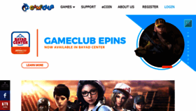 What Gameclub.ph website looked like in 2019 (4 years ago)