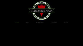 What Gianoriospizza.com website looked like in 2019 (4 years ago)