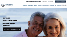 What Gulfsideperio.com website looked like in 2019 (5 years ago)