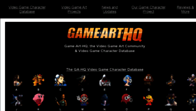 What Game-art-hq.com website looked like in 2019 (4 years ago)