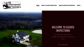 What Guidedinspections.com website looked like in 2019 (4 years ago)