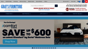 What Grayfurniture.com website looked like in 2019 (4 years ago)