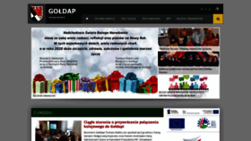 What Goldap.pl website looked like in 2019 (4 years ago)