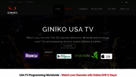 What Ginikousa.com website looked like in 2019 (4 years ago)