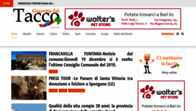 What Gazzettadaltacco.it website looked like in 2019 (4 years ago)