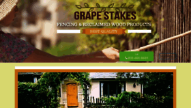 What Grapestakesforsale.com website looked like in 2019 (4 years ago)