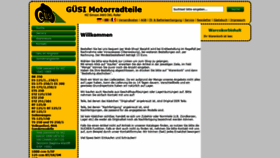 What Guesi-motorradteile.de website looked like in 2019 (4 years ago)