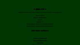 What Gna.ch website looked like in 2019 (4 years ago)