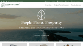 What Greensuites.com website looked like in 2019 (4 years ago)